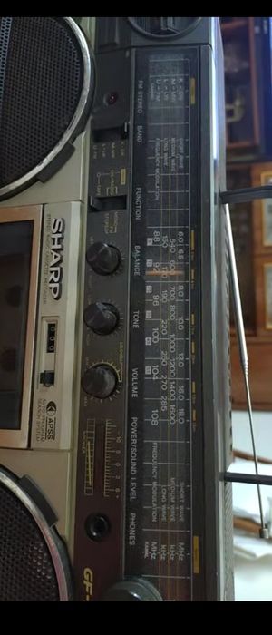 Sharp GF6565 магнітола магнітофон радио шарп винтаж