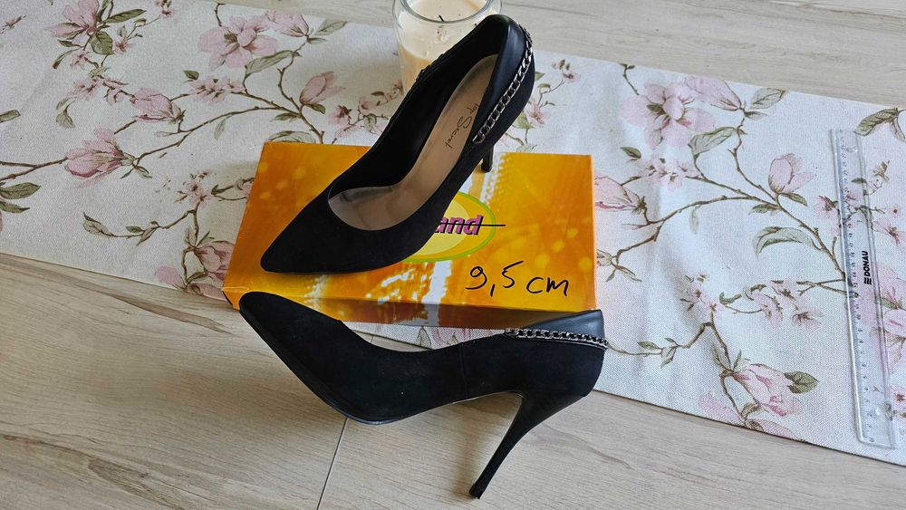 NOWE szpilki roz.40 Top Secret czarne