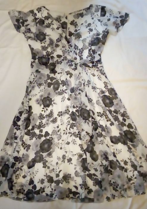 Нарядна шифонова сукня батал шифоновое платье