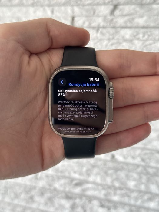 Apple Watch Ultra 49mm naturalny tytan