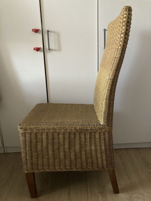 Cadeira em vime