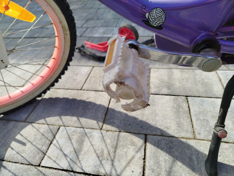 Rower dziewczęcy 18 cali