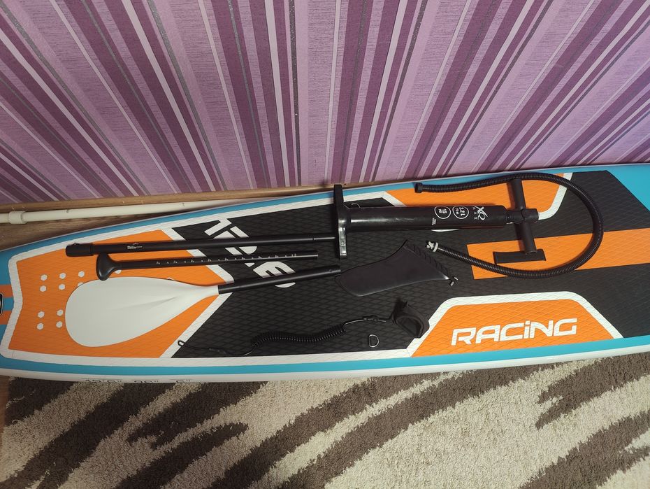 Сапборд сап sup XQ Max (надувна дошка), 381x66x15 см