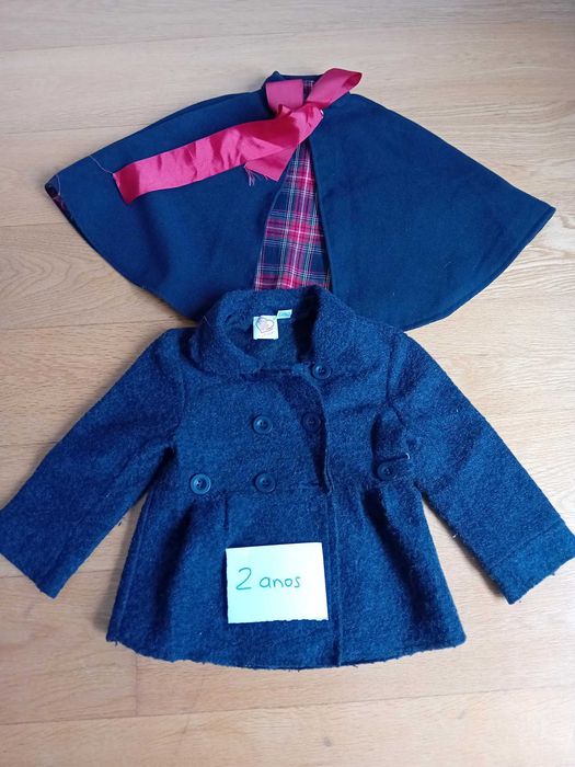Lote de roupa menina - 1/2 anos