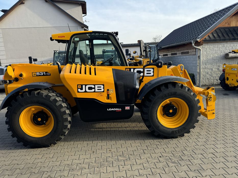 JCB 531-70 AGRI 2018r. 110km, klimatyzacja