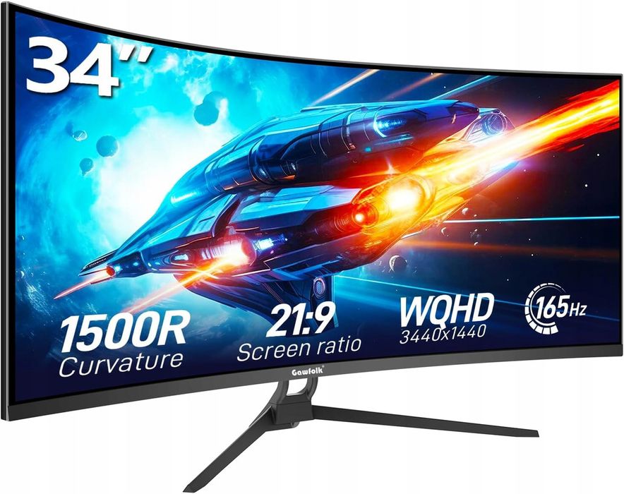 Monitor Lcd Gawfolk Gf340C 34 " 3440 X 1440 Px Va (Gawfolk Gf340C)