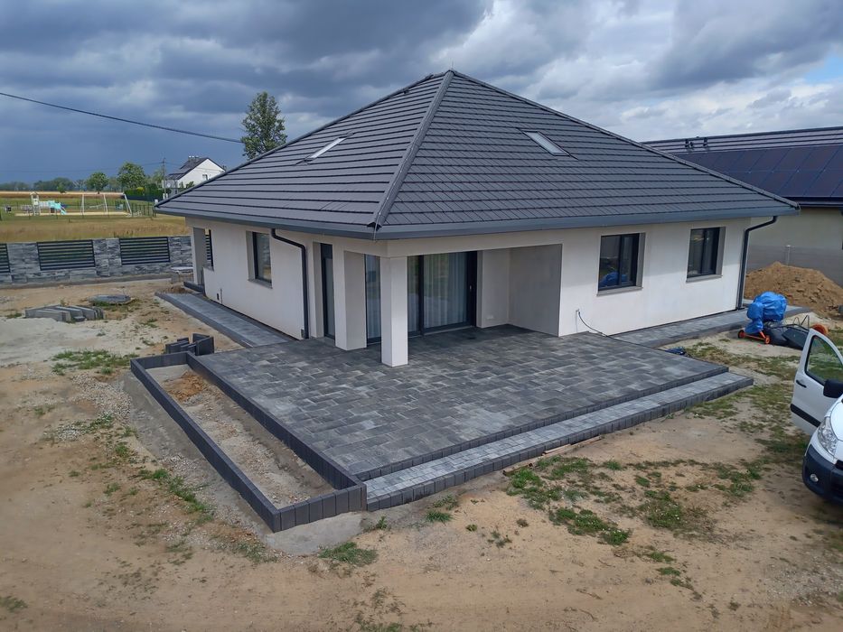 Układanie kostki brukowej jak i Granitowej