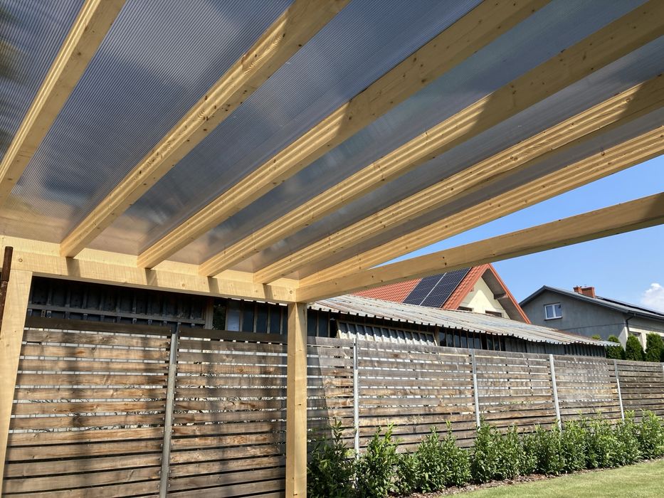 Zadaszenie tarasu, wiata, pergola