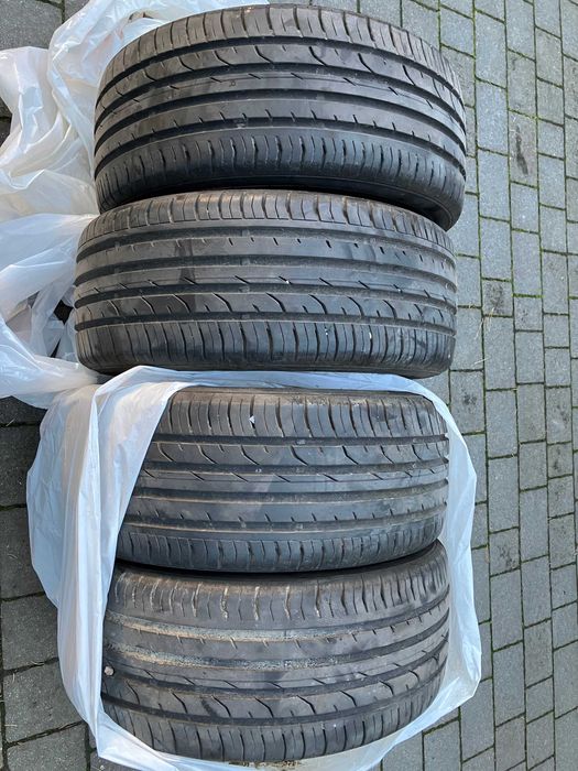4xOpony letnie 215/45 R16 Continental w dobrym stanie, cena za komplet