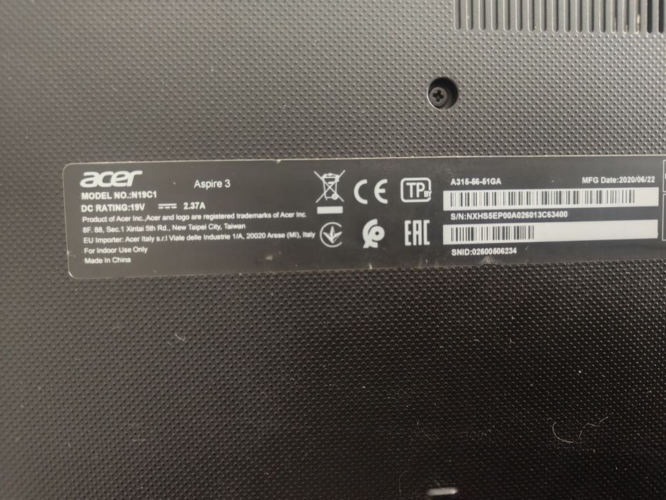 ACER ASPIRE 3 N19C1 i5/8Gb/512