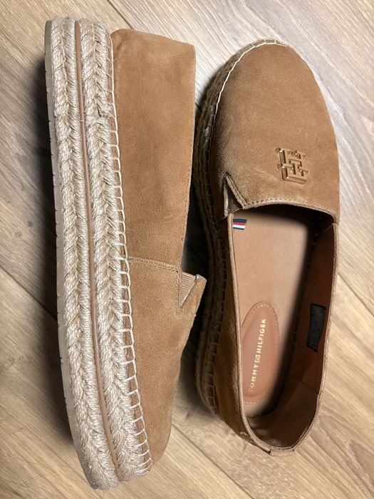 Espadryle na platformie Tommy Hilfiger