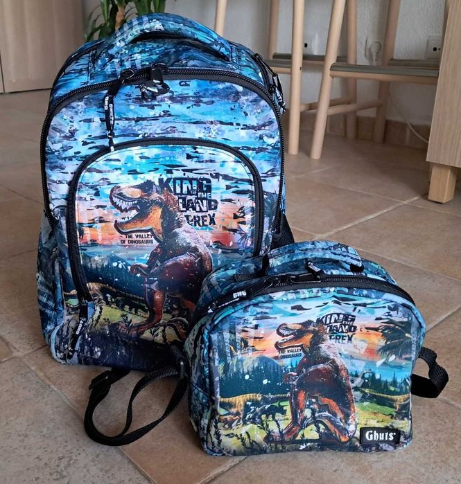 Mochila e Lancheira Ghuts Mundo Jurássico