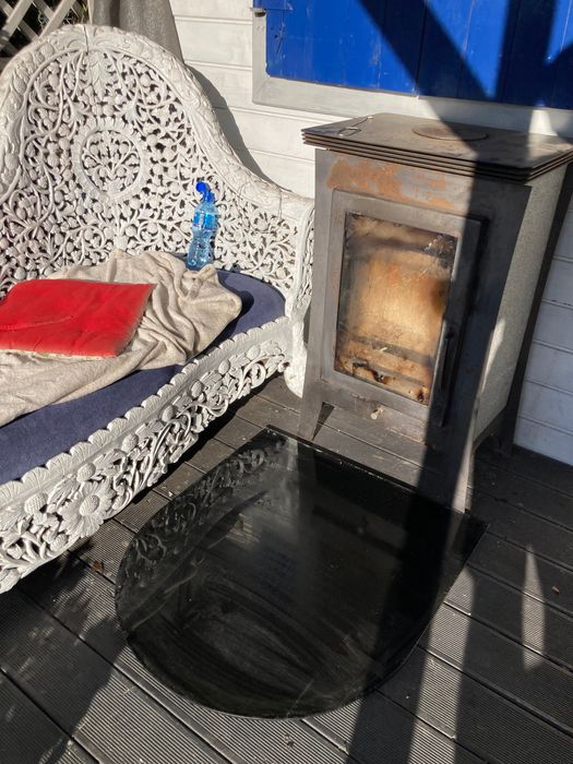 Szyba pod piecyk koza