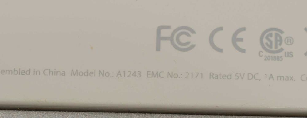 Клавіатура keyboard extended Apple A1243 - не робоча
