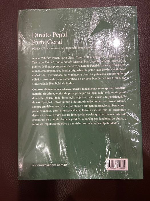 Direito Penal Parte Geral Roxin