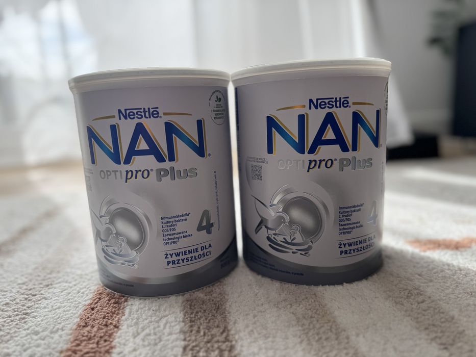Mleko modyfikowane NAN  OPTI PRO PLUS 4 - 2 szt.