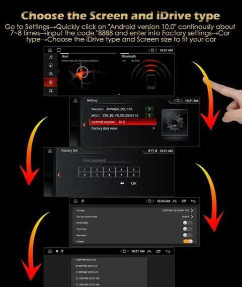 CarPlay Radio GPS WiFi MP3 USB Android YouTube Bluetooth BMW E90 E91 E92 E93 E60 E61 E63 E64 System CIC BOSE