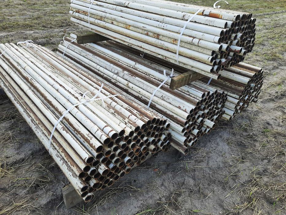 PROMOCJA - Słupki ogrodzeniowe fi-51mm dł-2,16m wiata siatka