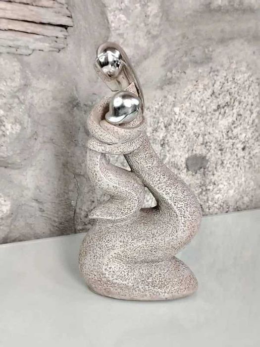 Escultura Estilizada Virgem Maria - Design Moderno - ENVIO GRATIS