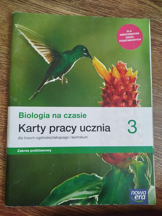 Biologia na czasie 3 karty pracy