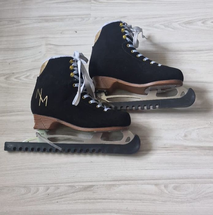 Łyżwy figurowe nessie magma tempish 38 + ochraniacze na płozy grati