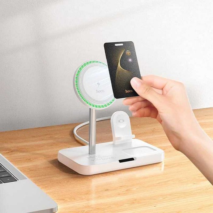 Трекер картка HOCO E92 Saviour | Apple Find My | Бездротова зарядка