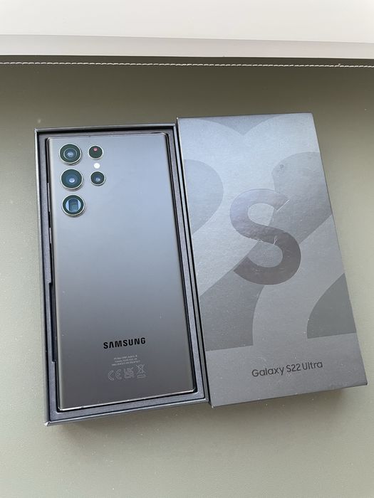 Samsung Glaxy S22 Ultra 2 sim 12/256 Phantom Black