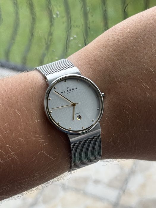 Zegarek damski Skagen Denmark w pelni sprawny nowa bateria