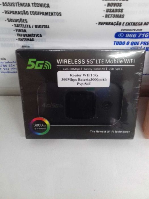 Router WIFI 5G Novo Selado