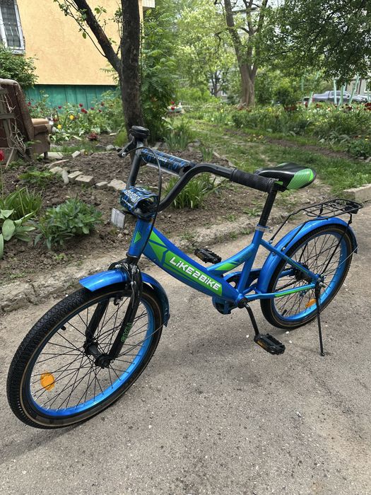 Велосипед дитячий Like2bike Sky 20'' синій в гарному стані від 5 років