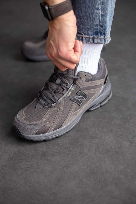 Мужские зимние кроссовки с мехом New Balance 1906R "Brown Cordura"