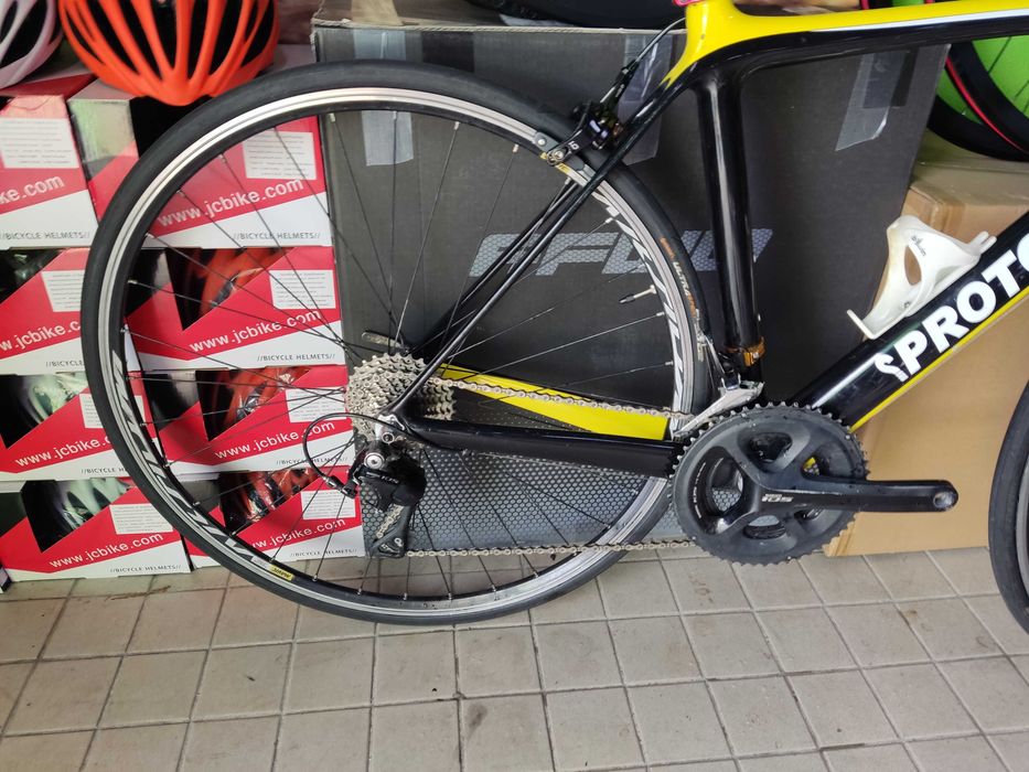 Bicicleta de estrada de carbono XS