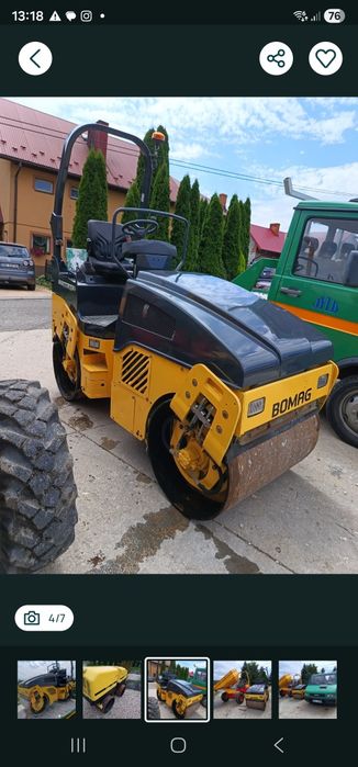 Wynajem minikoparka koparka wozidlo walec
