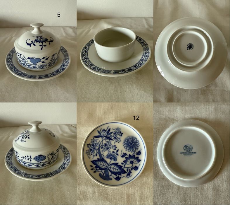 Вінтажна колекція посуд Hutschenreuther Zwiebelmuster