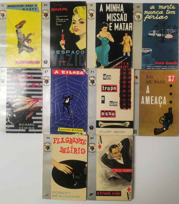 Livros de Bolso Colecção Enigma