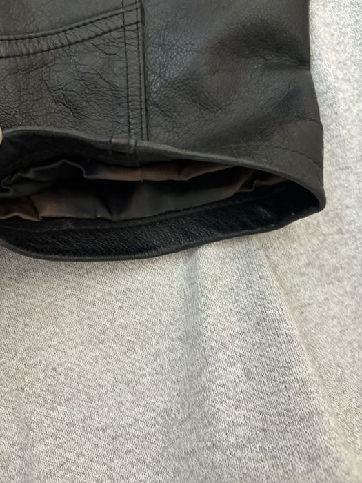 Кожаная куртка педжак винтаж quadro sportment