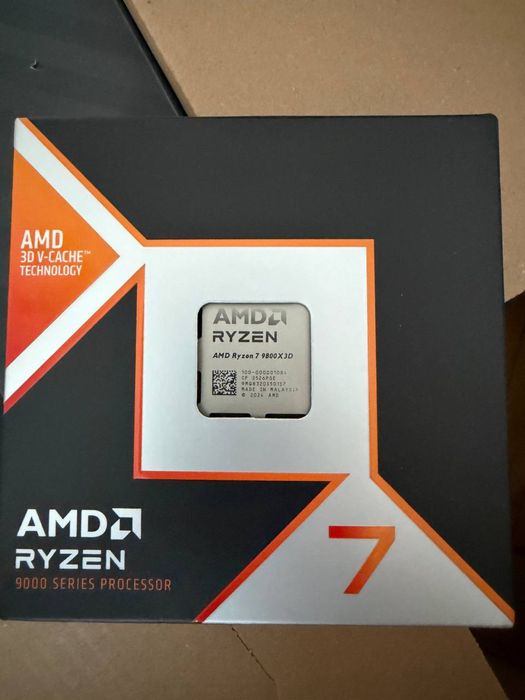 Новий процесор Ryzen 7 9800x3d