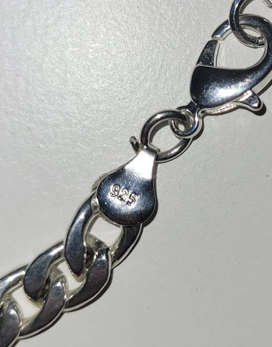 Łańcuch i bransoleta srebrna