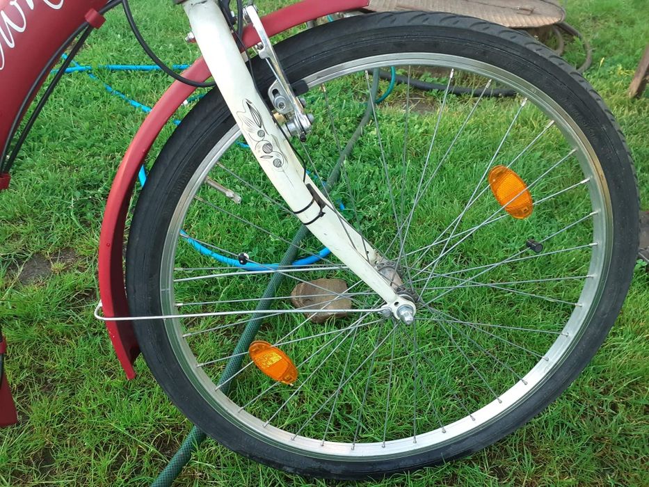 Rower damka koła 26"