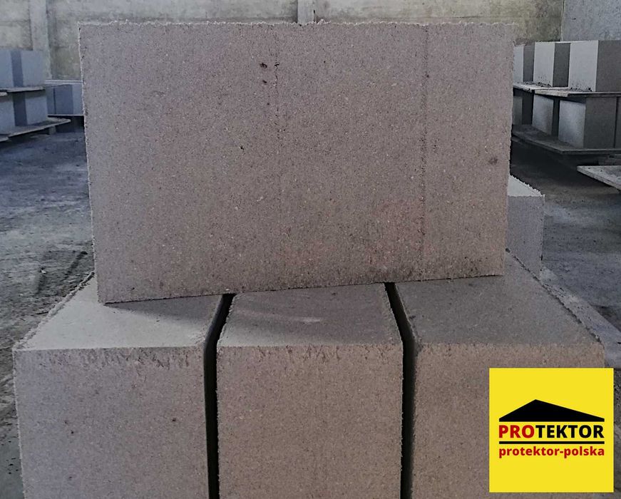 bloczek betonowy fundamentowy 24cm ściany kanold piwniczne nośne dom