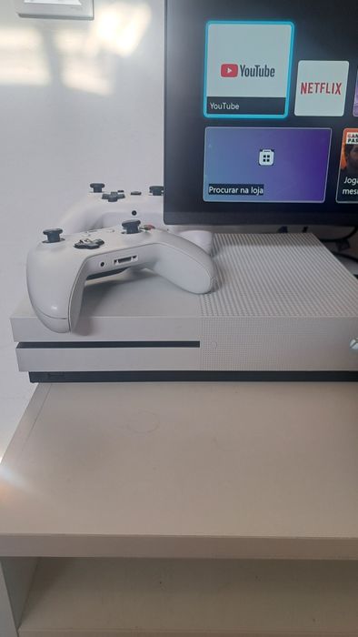setup gaming completo – xbox one + monitor + volante + acessórios