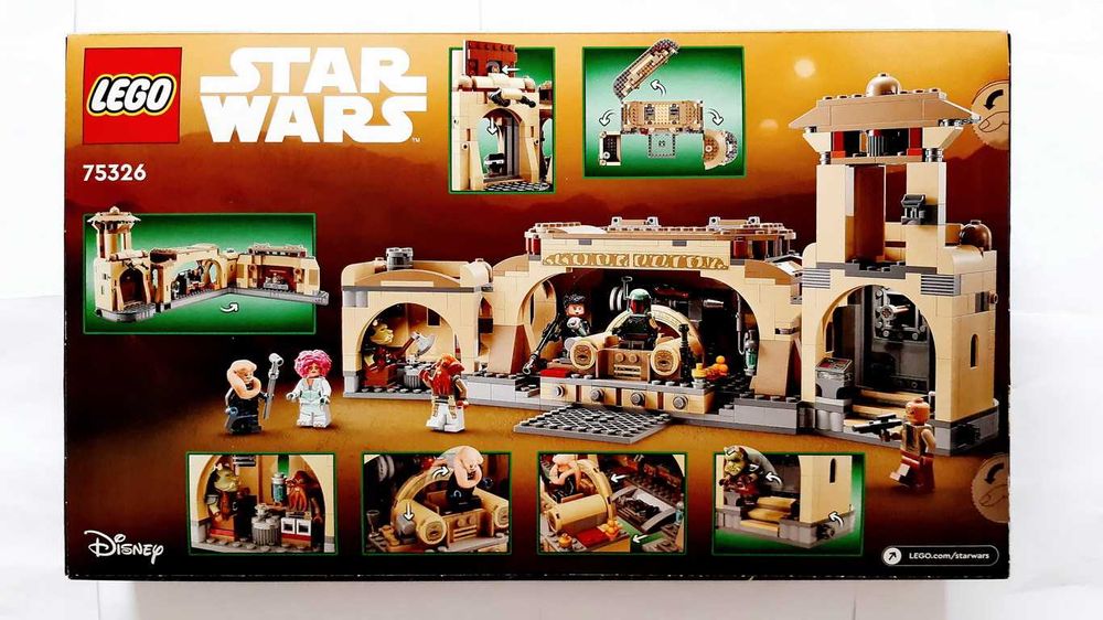 Lego Star Wars 75326 Boba Fett's Throne Room selado