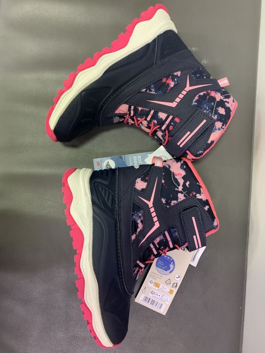 Чоботи термо водоненпроникні для дівчинки pepperts 32-37 розмір