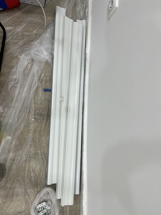 Estore alveolar branco Ikea modelo Hoppvals