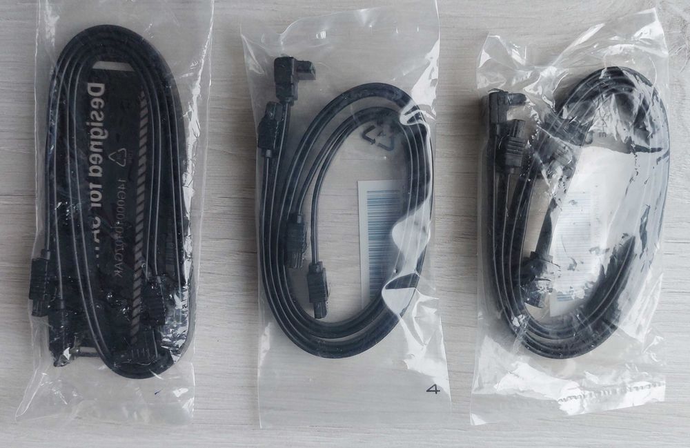 Kabel SATA 3 prosta + kątowa Gigabyte Asus