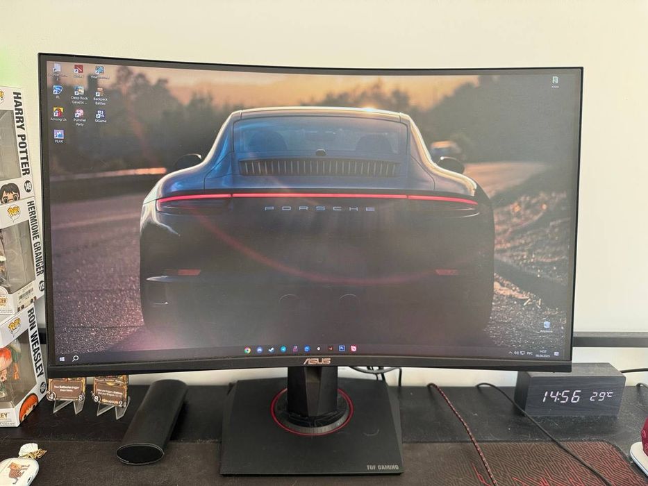 Monitor ASUS VG27WQ 27” WQHD 144 Hz – Stan idealny, rok gwarancji!