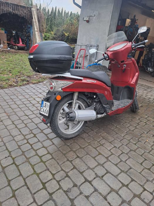 Kymco People 125 na ryby , na grzyby , duże koła