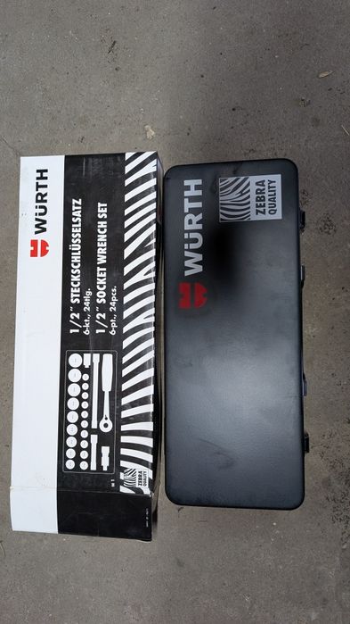 Набір головок торцевих WURTH 10-32 1/2" 24 ШТ