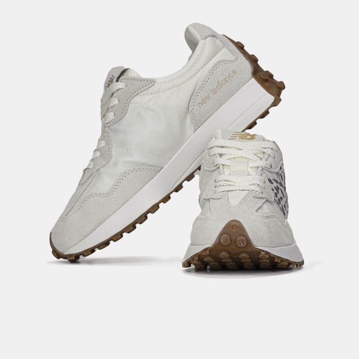 New Balance 327 White Leopard