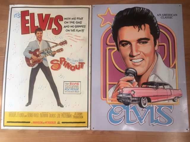 Elvis Presley Metal Signs